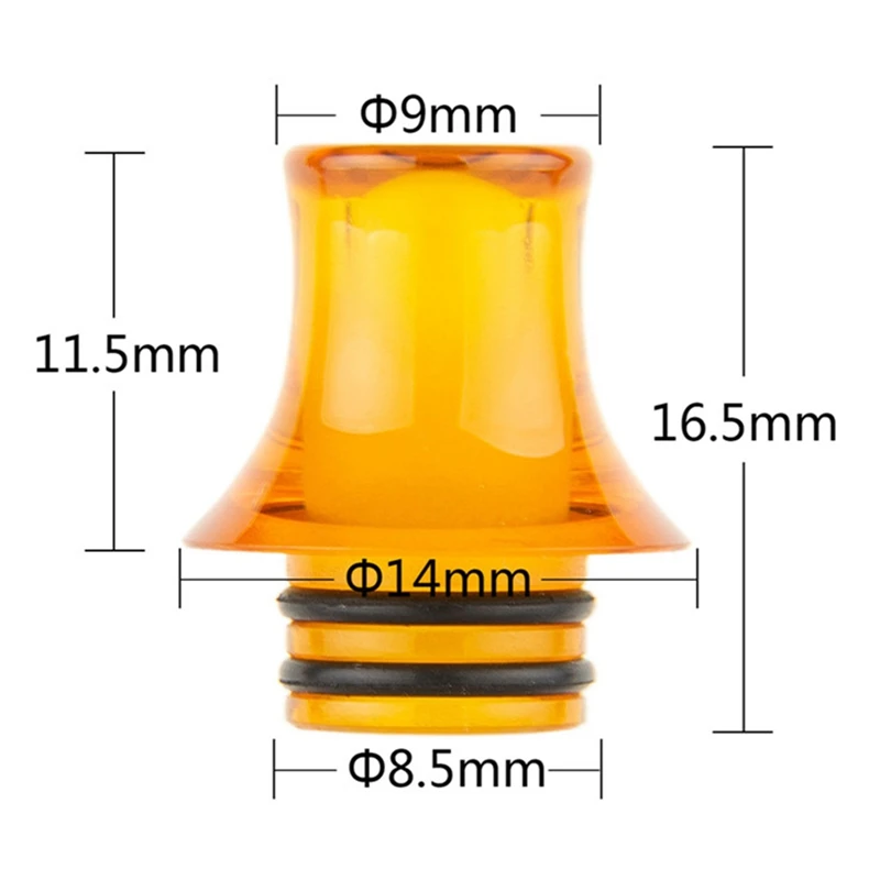 Крутая противоожоговая капельная насадка роскошный Гладкий PEI MTL 510 капельный