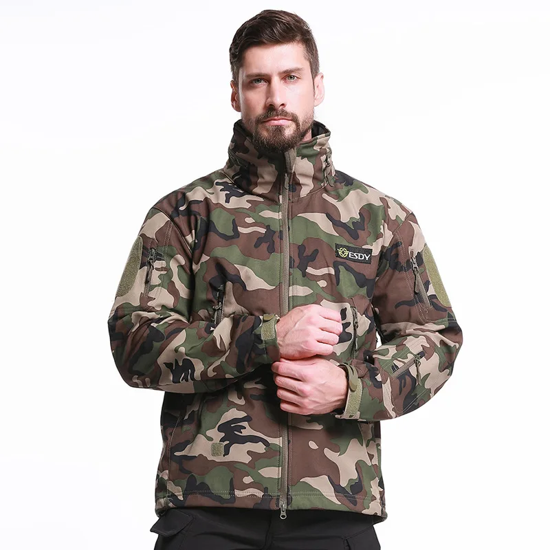 Куртка Мужская/Женская тактическая уличная водонепроницаемая ветрозащитная