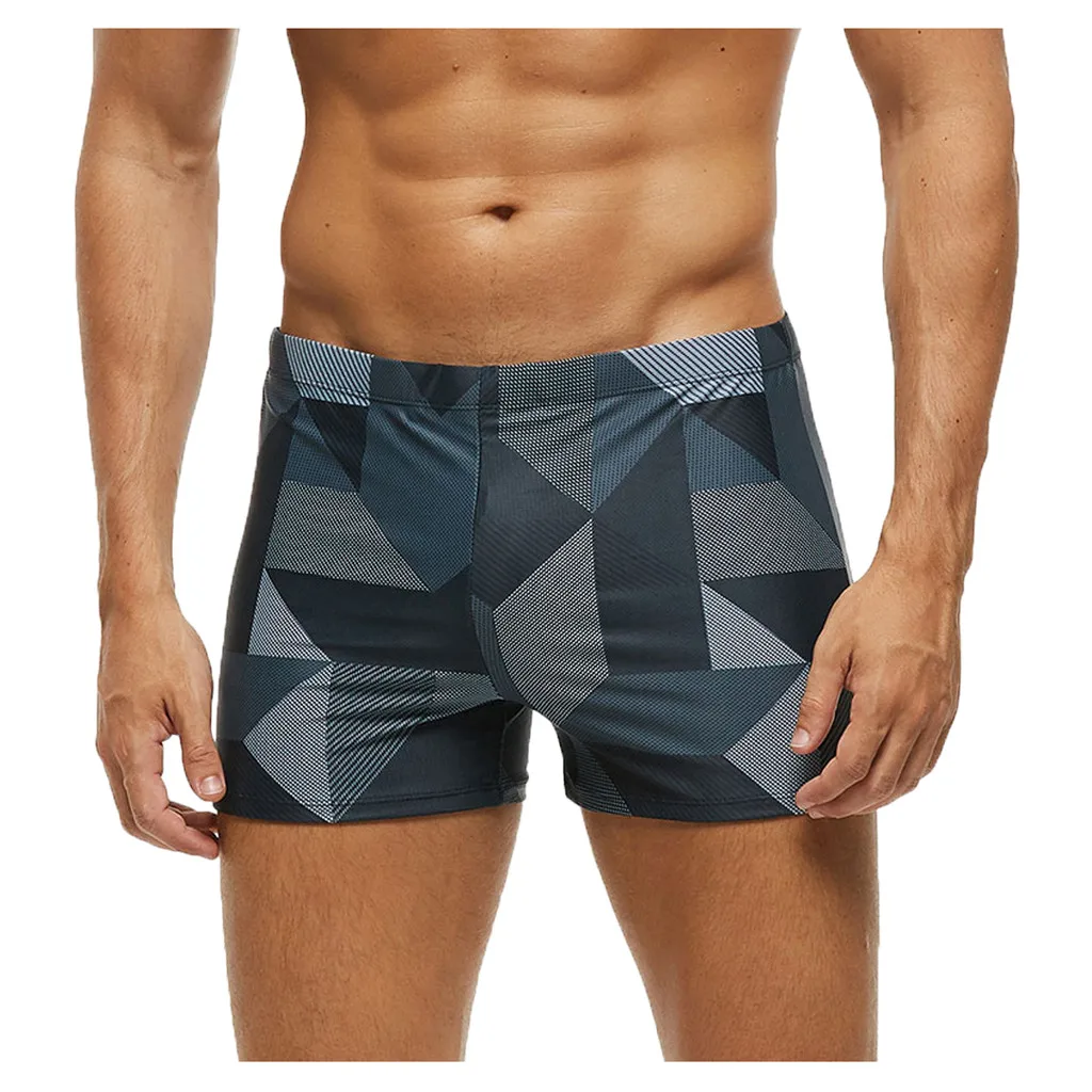 Мужские шорты купальники Повседневная пляжная одежда плавки с принтом Пляжные