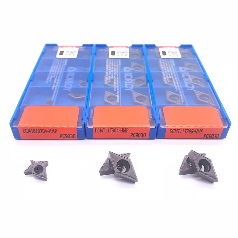 DCMT070204 DCMT11T304 DCMT11T308 PC9030 высококачественный внутренний твердосплавный инструмент для обработки деталей вращения вставка для нержавеющей стали
