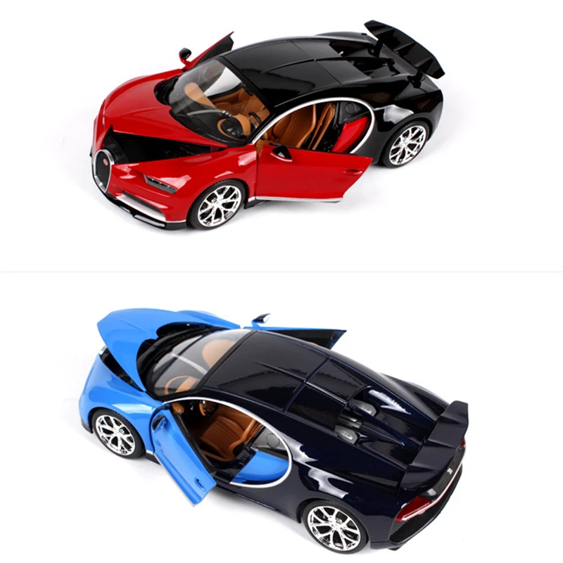 Модель автомобиля Huilong 1:18 Bugatti из сплава для украшения игрушки взрослых