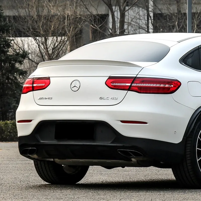 Спойлер для Mercedes GLC Class Coupe GLC300 GLC250 2016 2018 спойлер Benz GLC43 GLC260 из АБС пластика заднего