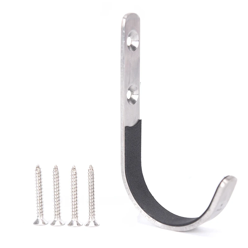 1 пара Нержавеющая сталь пистолет настенное крепление стеллаж для хранения с