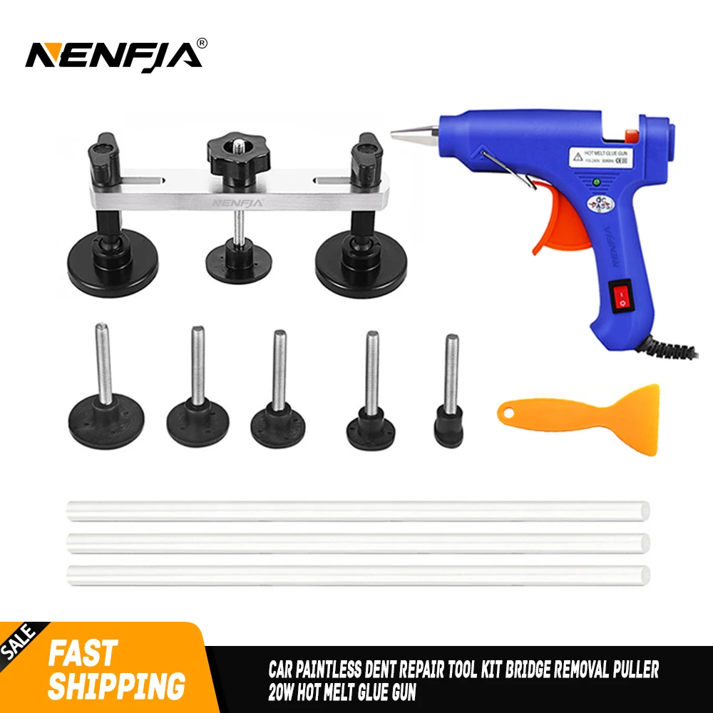 Набор инструментов для беспокрасочного удаления вмятин с мостом 20 Вт |