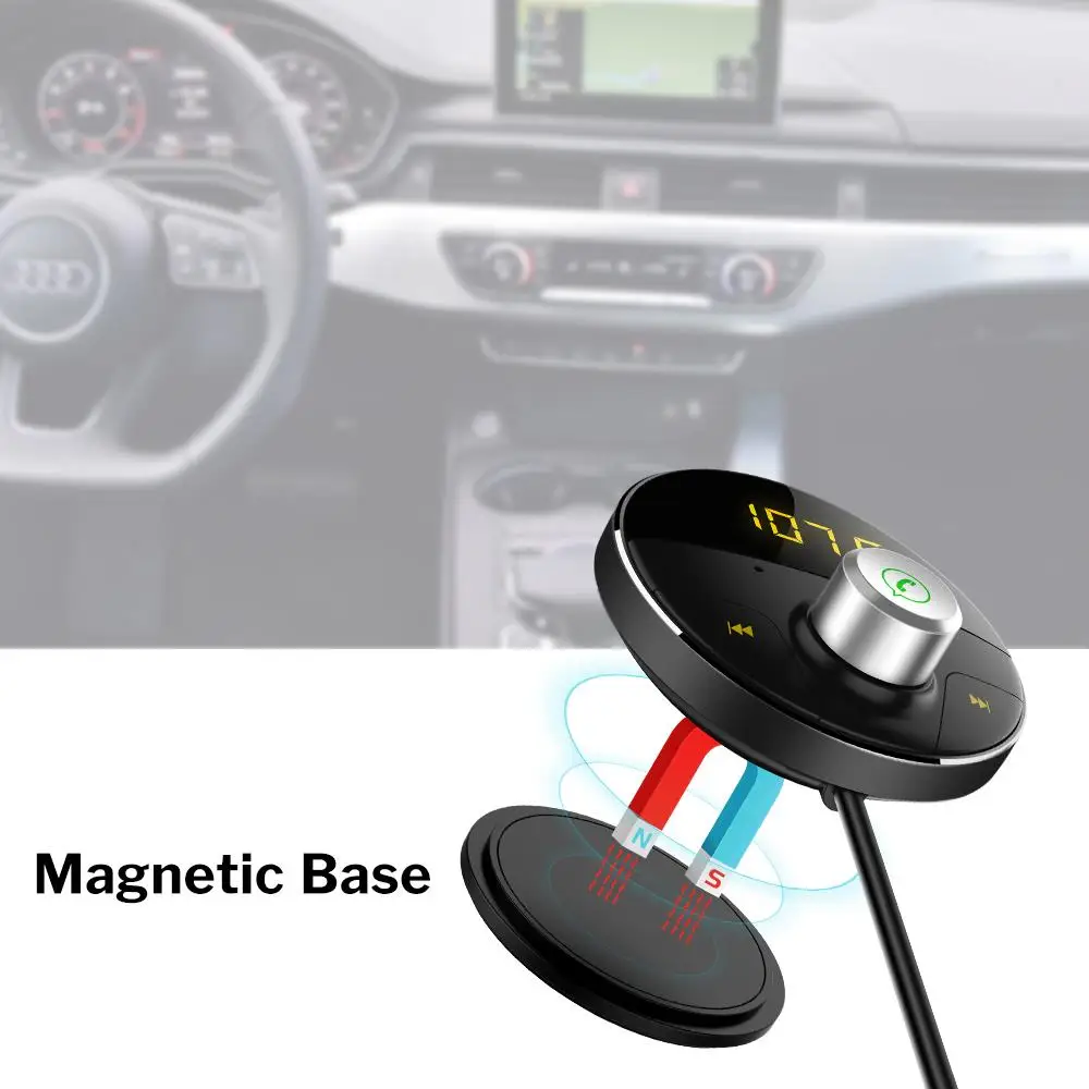 Bluetooth AUX Handsfree Car Kit приемник Авто Hands Free адаптер для автомобилей с 3 5 мм Jack Carkit