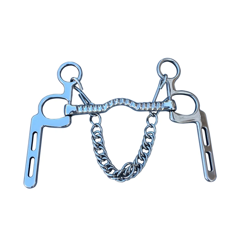 13.3cm Never Rusted Gag Bit Stainless Steel Horse Bit Equestrain Products
