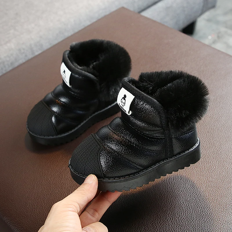 Детские зимние ботинки зимняя хлопковая обувь для маленьких мальчиков детские