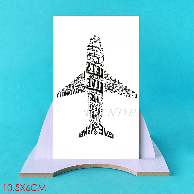 Татуировка Временная водостойкая для мужчин и женщин наклейка-тату переводная