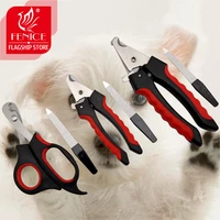 stainless steel pet grooming scissors dog cats professional nail clipper cutter scissors
