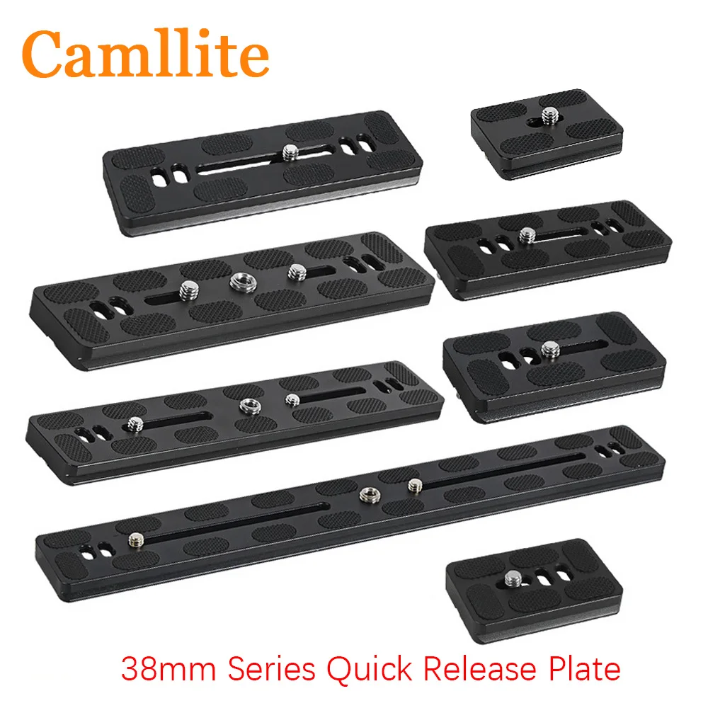 

Camllite 25mm 60mm 100mm 300mm Universal Tripod Monopods Quick Release Plate Mount Base For Camera DSLR Monpod Tripod Ball Head