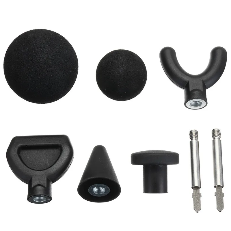 

Massage Gun Massage head collection Replaceable percussion instrument deep massage gun puzzle tip set body muscle massager