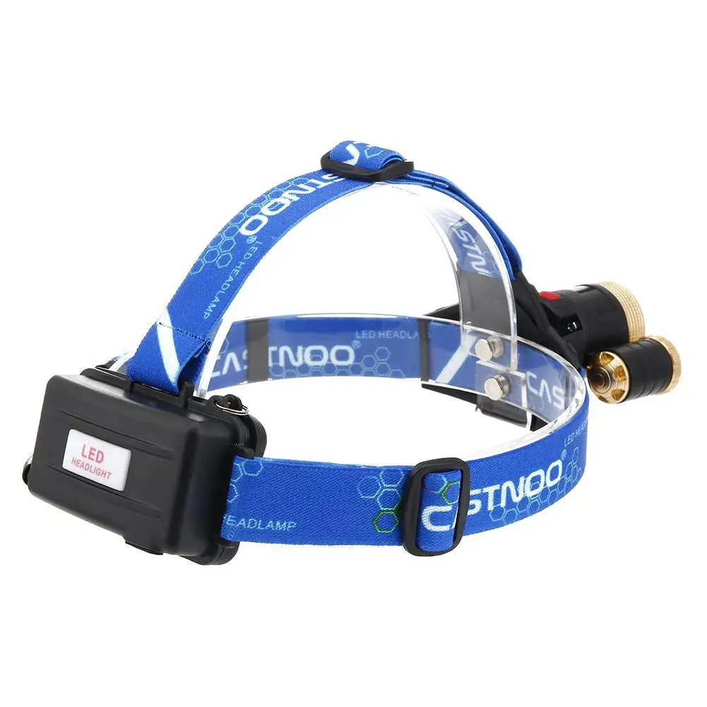 

50000 LM 3X LED Headlamp Bicycle Light Rechargeable Hiking Headlight