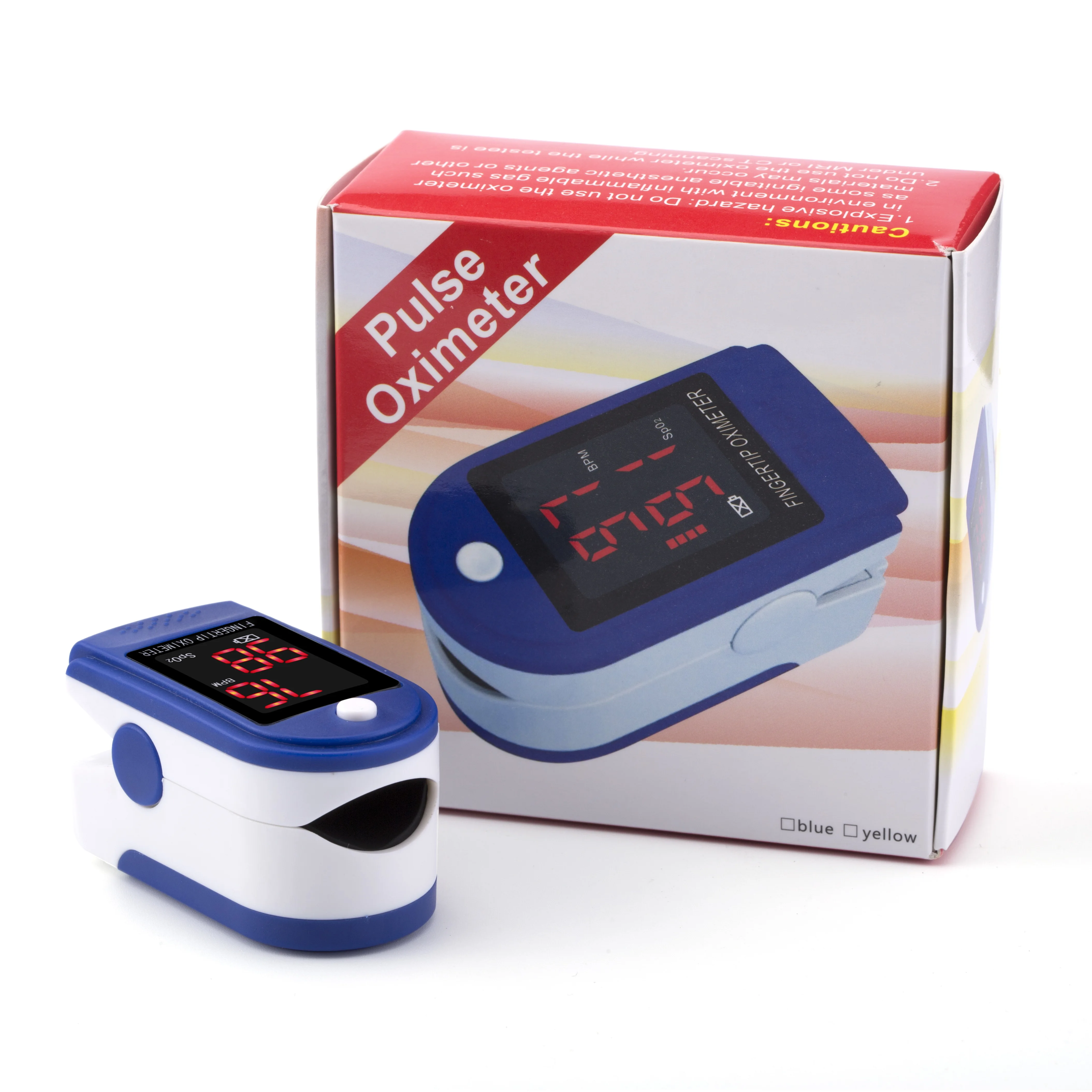 

Finger Oximeter Pulse Oximeter Oximetry DIgital Finger Clip Heart Rate Monitor Blood Oxygen Monitor Home Use