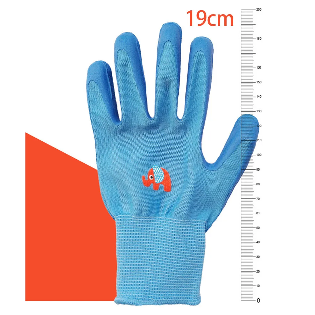 

Children Protective Gloves Weeding Anti-bite Gardening Garden Gloves Planting Latex Work Tools Household Greenhouse Tool