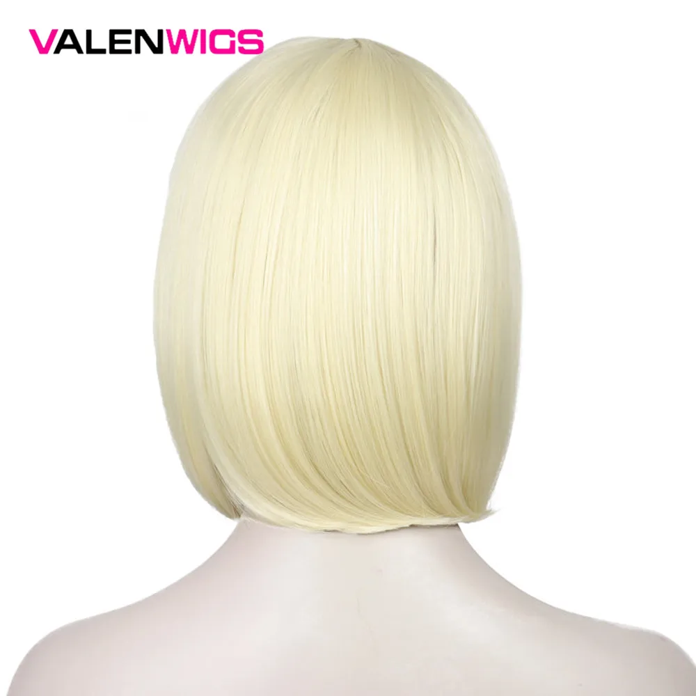 Парик Valenwigs с короткими синтетическими волосами парики светлый цвет прямые