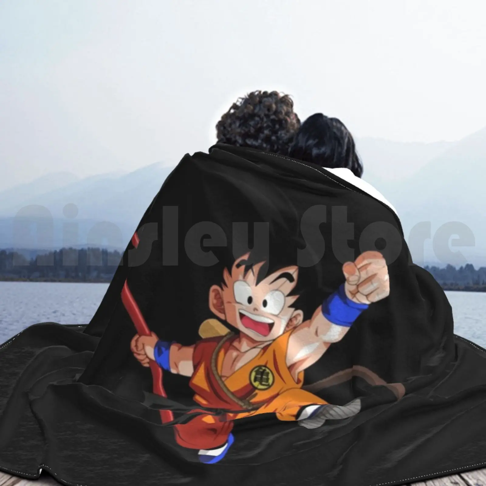 Счастливое маленькое одеяло для дивана кровати путешествий Аниме Манга Dbz Super Dragon