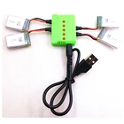 3,7 V 300mAh литий-полимерный аккумулятор + зарядное устройство для WLtoys V911S Запчасти для радиоуправляемого вертолета аксессуары
