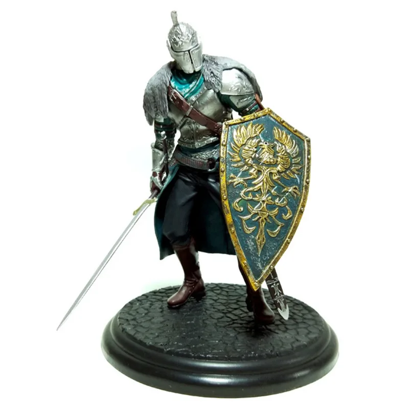 Игрушечная статуя из ПВХ с изображением темных душ 2 воина черный рыцарь большой