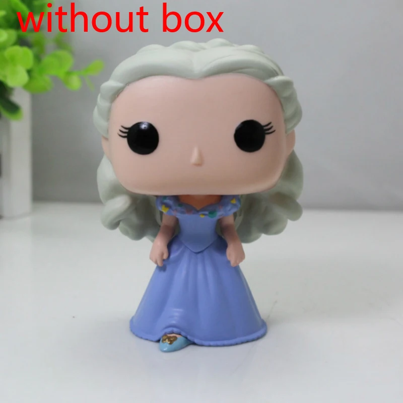 138 nobox Funko Поп принцесса Белоснежка Эльза Белл Алиса Золушка фигурки 10 см ПВХ Модель Коллекция подарок игрушки для девочек на день рождения - Цвет: 138 nobox