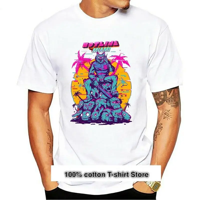 

Camiseta de Miami para videojuego, máscara de búho, rasmus, videojuegos, 80s, 80