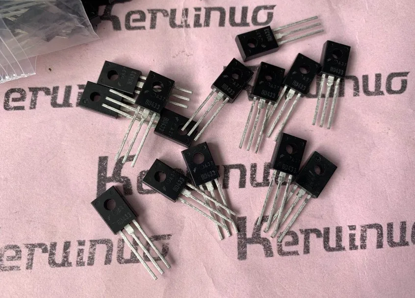 100 шт. BD433 TO 126 TRANS NPN 22V 4A 126|Аксессуары для батарей и ЗУ| |