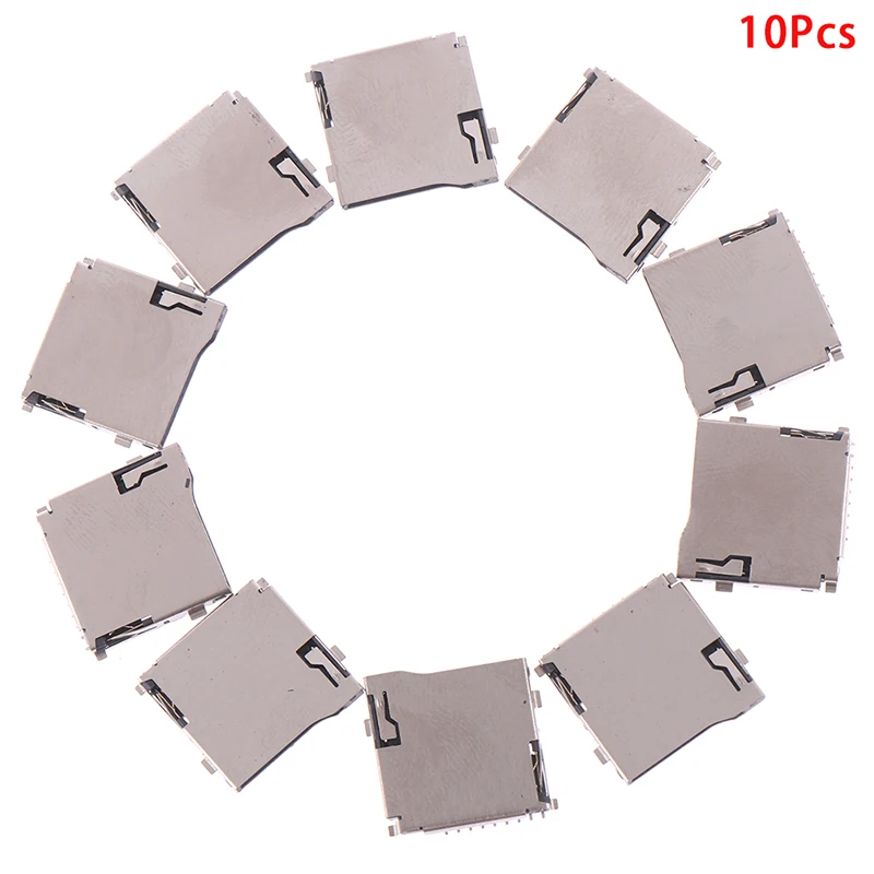 

10PCS Type TransFlash TF Micro Card Socket Adapter Automatic PCB Connector