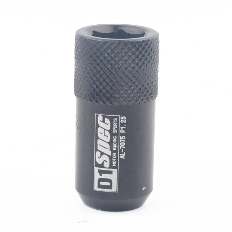 

D1 LIGHT WEIGHT WHEEL RACING LUG NUTS M12X1.5 / M12X1.25 L:40mm (20pcs/set) EP-210NUTS