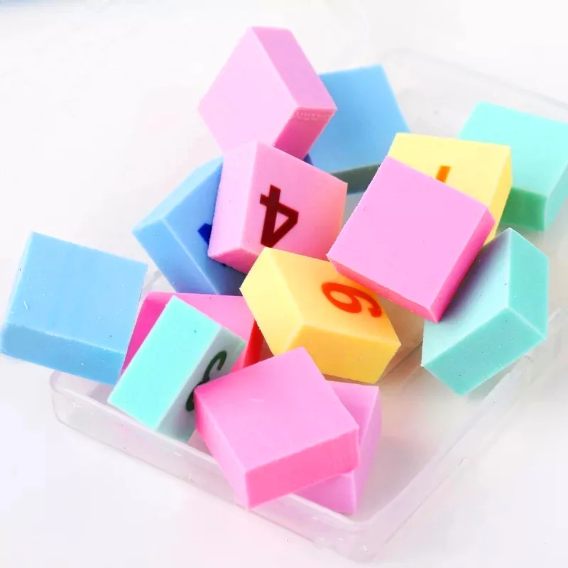 15 шт./лот креативные арифметические символы ластик Новинка просветление