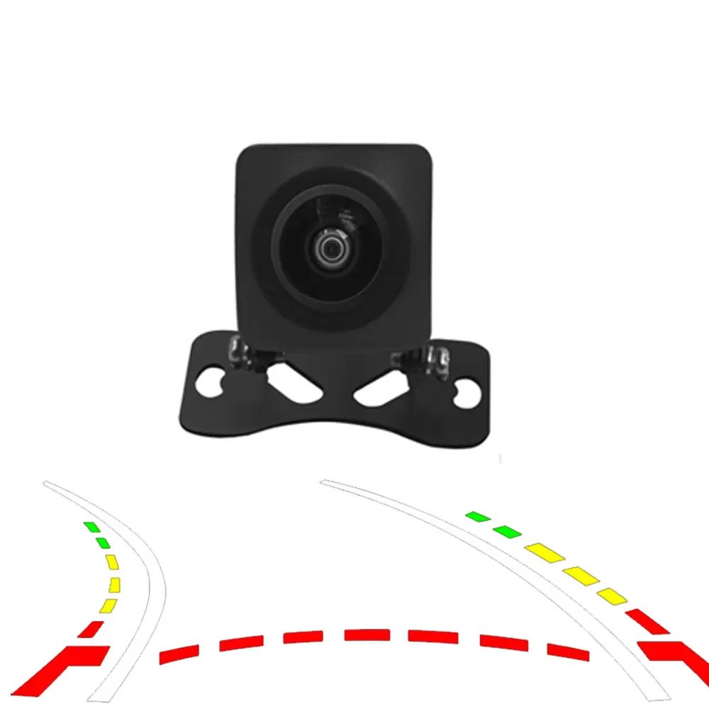 

Car Rear View Camera Night Vision Reversing Auto Parking Monitor CCD Waterproof 170 Degree HD Video Dynamic Trajectory Tracks