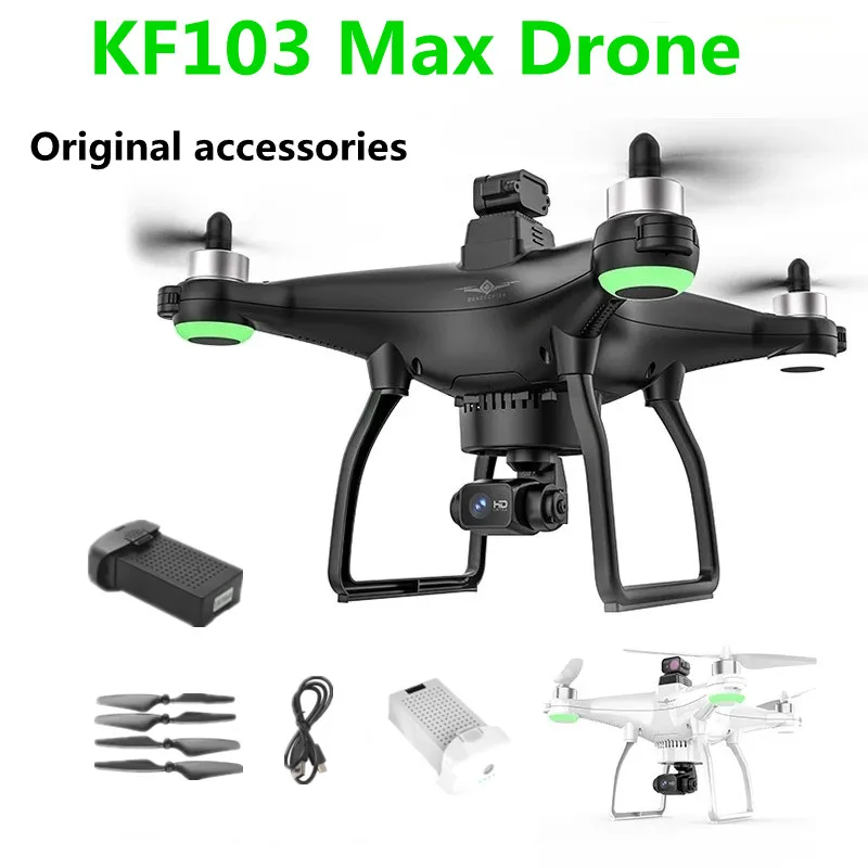 

Автомобильный Дрон KF103 Max, оригинальные аксессуары, аккумулятор 7,6 В, 3150 мАч, пропеллер в виде кленового листа, USB-кабель для KF103