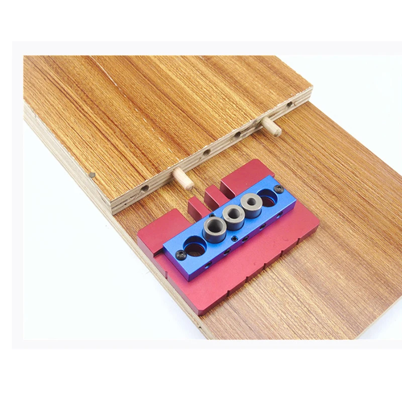 Woodworking Splicing Board Hole Opener Locator W/ Drills Tenon Punchers Positioning Dowelling Jig Tools DIY | Инструменты