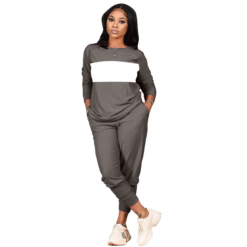 Костюмы для женщин осень комплект из двух предметов Повседневная одежда в стиле