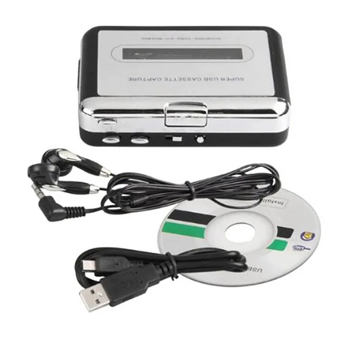 Кассетный плеер REDAMIGO Walkman преобразователь кассеты в MP3 запись звука