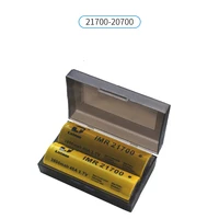 Hard Plastic 2 x 20700 21700 Battery Case Container 2 Sots Waterproof 2*20700 21700 Batteries Holder Storage Box Black Case