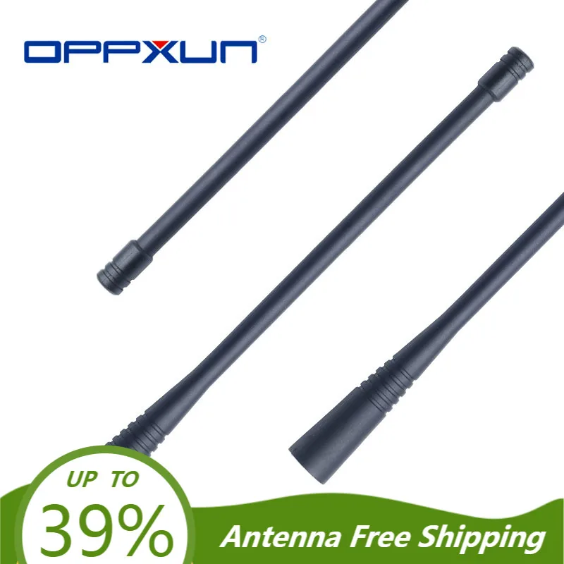 

OPPXUN 1 Pcs 400-470Mhz Uhf Ham Two- Way Radio Flexible Portable Radio Antenna Sma Male Radio Vx168 VX-160 VX-180 VX-210 VX-400