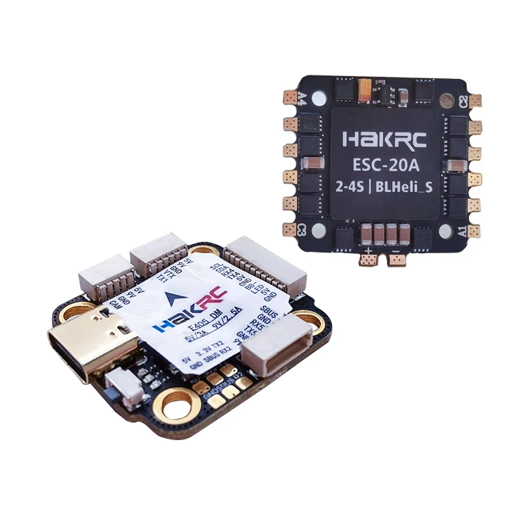 Контроллер полета Hakrc MiniF4 Flytower F4 20x20 мм AIO OSD BEC и 20A BLheli_S ESC для 100 130 RC дрона
