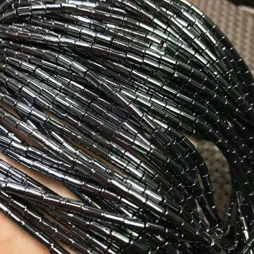 Бусины из натурального камня бусины гематита полудрагоценных камней маленькие