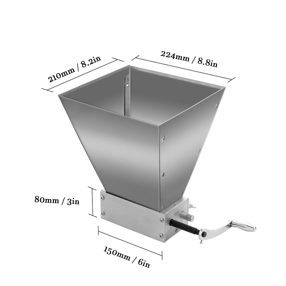 Мельница для цельного зерна из нержавеющей стали-измельчение пищевых продуктов