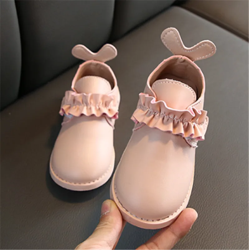 Обувь для девочек; кожаная однотонная школьная обувь для девочек; chaussure fille; мягкая детская обувь для маленьких девочек; размеры 21-30
