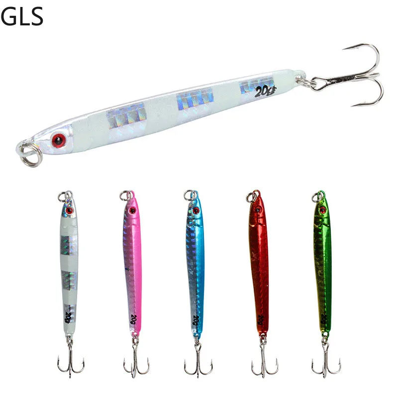 1 шт. лазерная ведущий рыбу рыболовные приманки Металическая дергающаяся