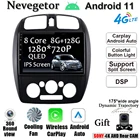 Автомагнитола Android для MAZDA 323 HAIMA FREEMA FORD LASER 20002-2008 Navi GPS 1280*720 Carplay мультимедийный плеер Авто Стерео