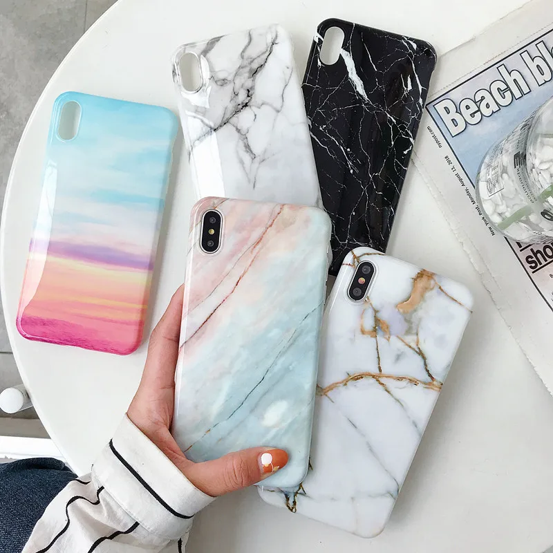Чехол с мраморным рисунком для Huawei P40 P 40 Lite p40lite чехол P30 P20 Mate 30 20 Pro силиконовый
