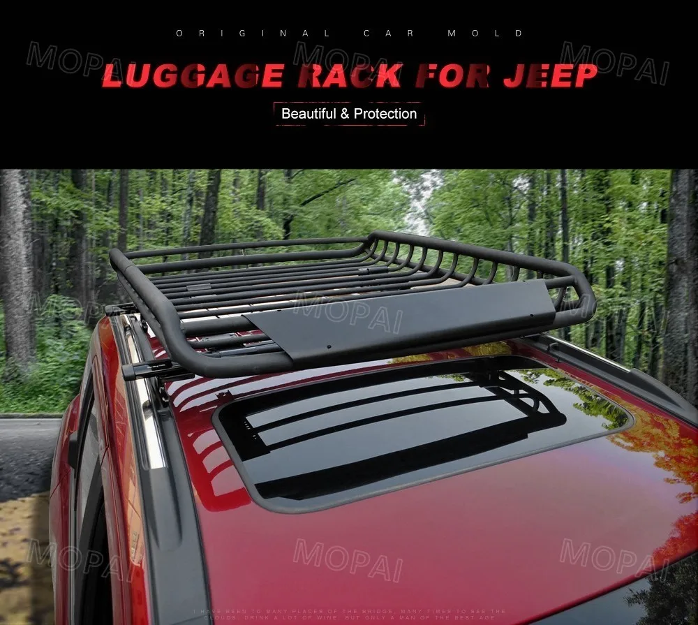 MOPAI автомобильные багажники на крышу для Jeep Compass Renegade Grand Cherokee Patriot Cherokee автомобильный багажник аксессуары для хранения грузов