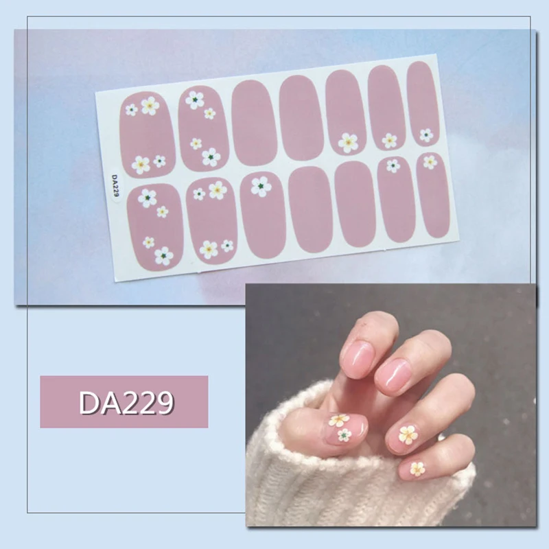 Nail Sticker Full Waterproof Various Types One-tear-off KG66 | Красота и здоровье