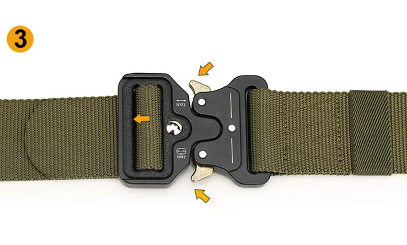 

AWMN 4.5cm Width New Tactics Military Training Multifunctional Outdoor Sport Buckle Durable Nylon Suit Belt Men 3.8cm