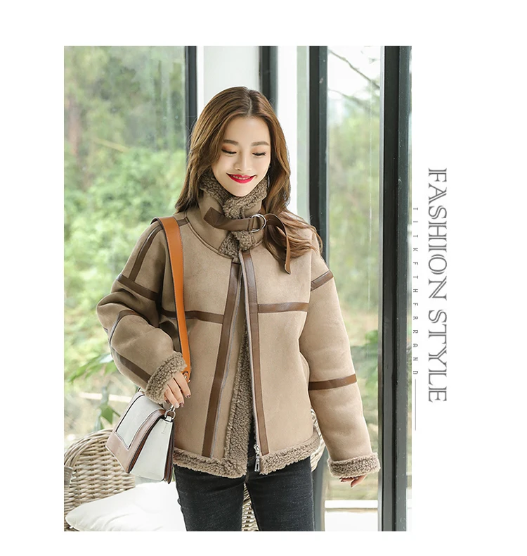 Fv3511 2019 новая осенне-зимняя женская модная повседневная теплая куртка женские