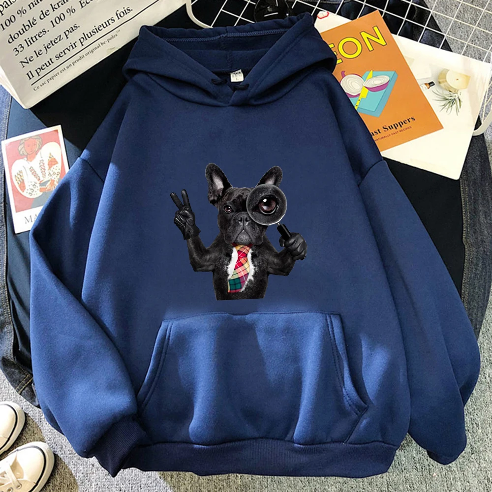 

Fashion dog who likes to study Mens Hoodies Personality New Hoody Harajuku Street Sweatshirt Fleece Pullover Pocket Men Clothes