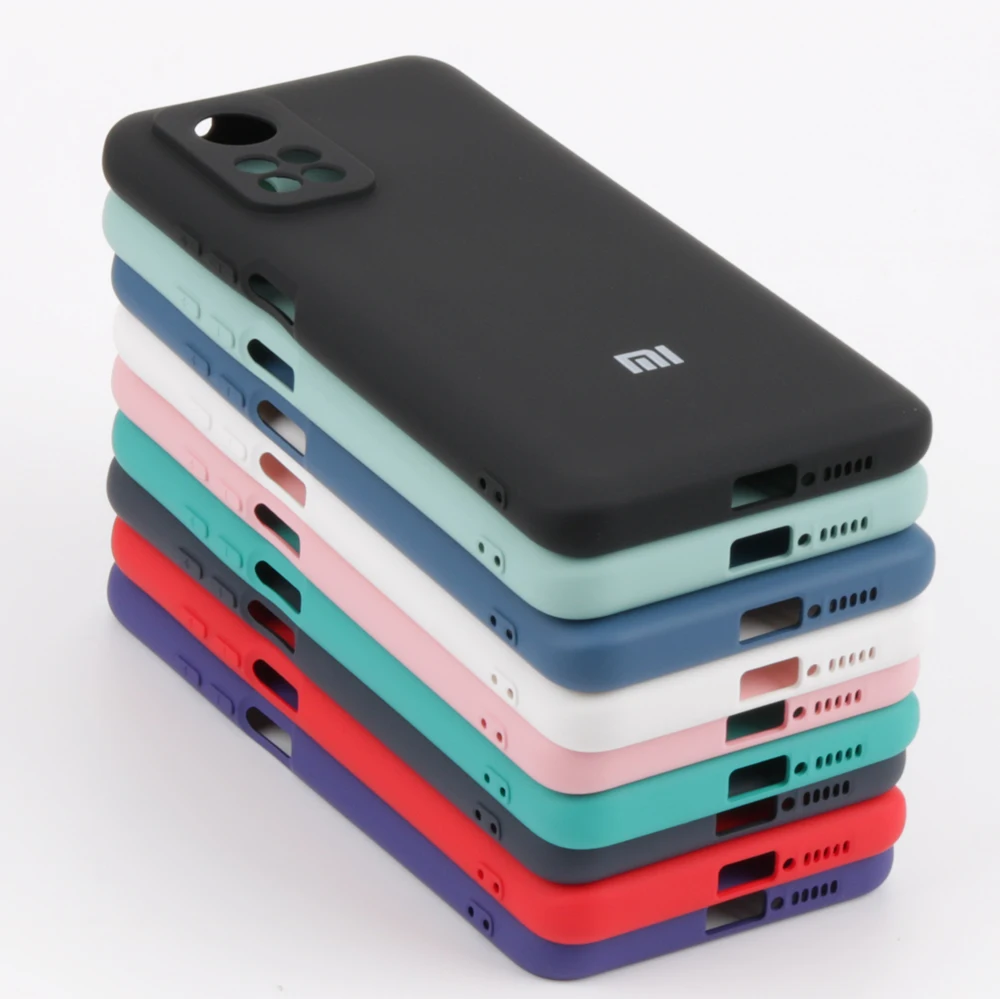 Оригинальный защитный чехол для телефона Xiaomi Mi 10T Pro шелковистый мягкий на ощупь