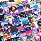 JIANWU 45 шт. аниме искусство Kawaii стикер Канцтовары DIY Журнал скрапбукинг украшения в коробке поставки наклеек для телефона аксессуары