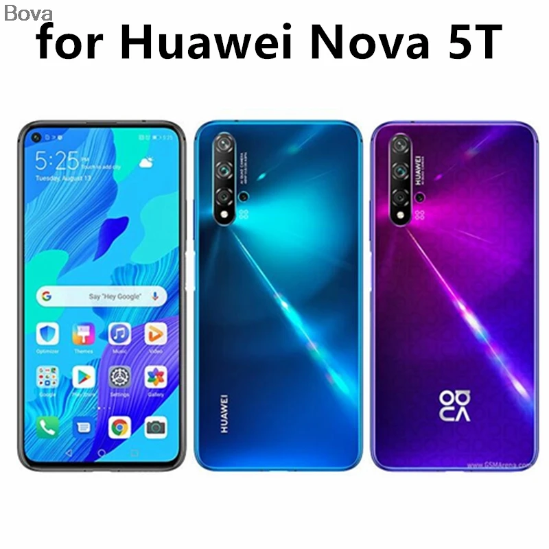 Чехол с отделением для карт Huawei Nova 5 T чехол из искусственной кожи чехлы